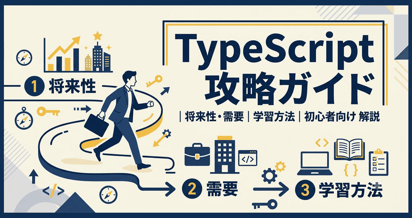 TypeScriptの将来性は?未経験からの学習方法も解説