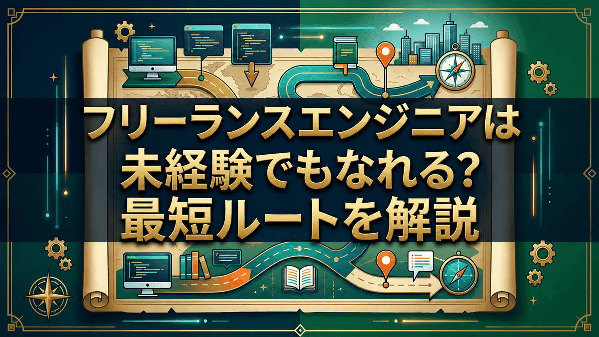フリーランスエンジニアは未経験でもなれる?最短ルートを解説