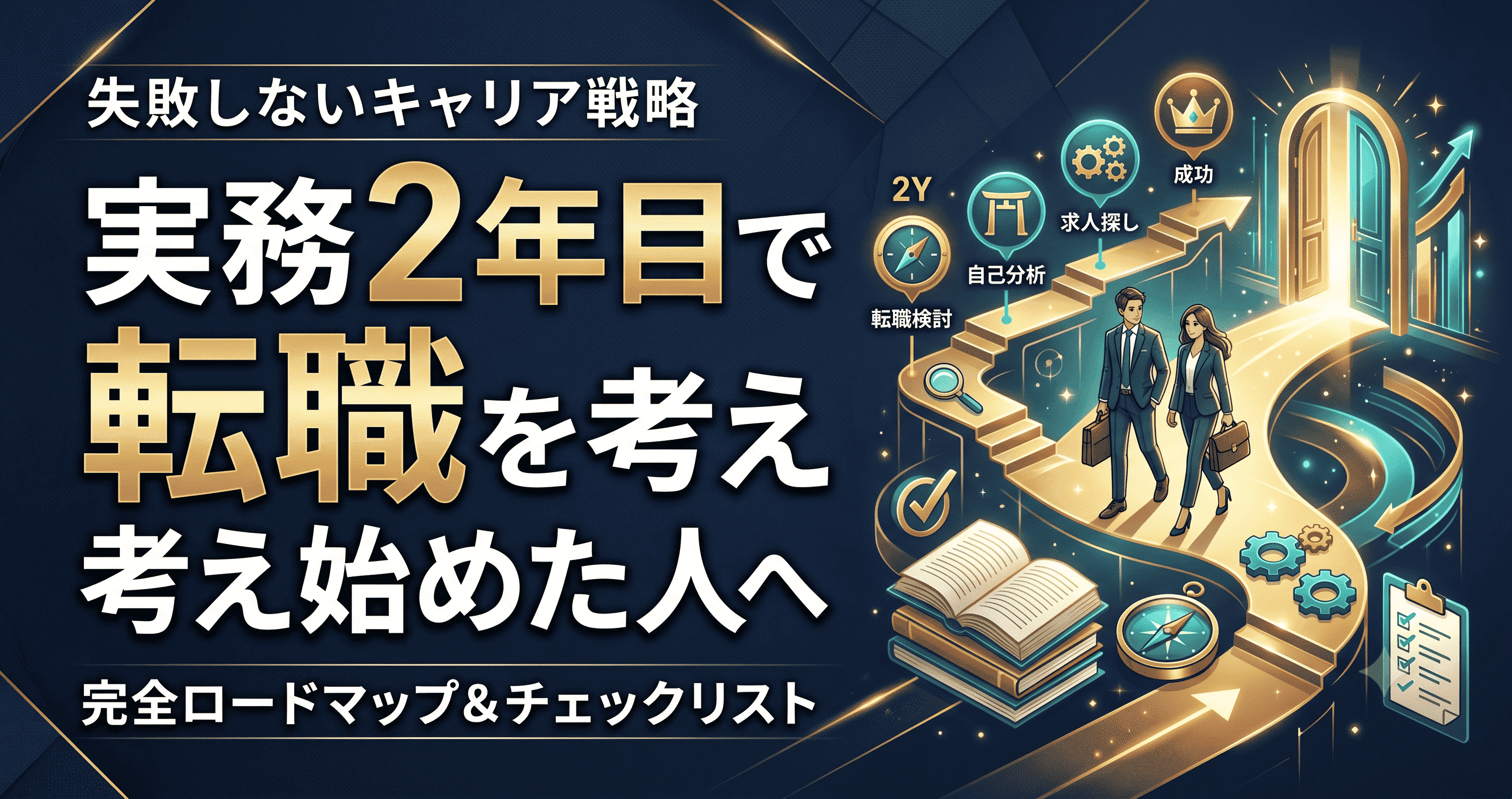 実務2年目で転職を考え始めた人へ