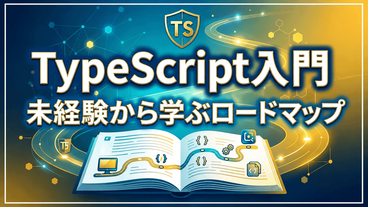TypeScript入門|未経験から学ぶロードマップ